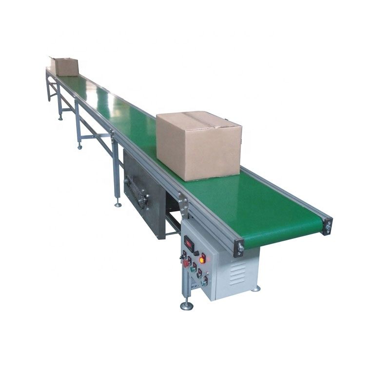 Hot products Light Duty Aluminum PVC Working Tables Belt Conveyor
