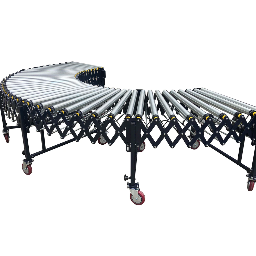 Online shop hot selling mobile roller conveyor machine with high quality