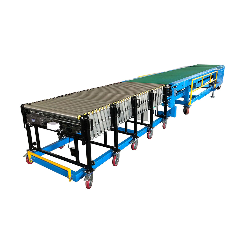 Adjustable Truck Loading Conveyor Machine Belt Conveyor Industrial System