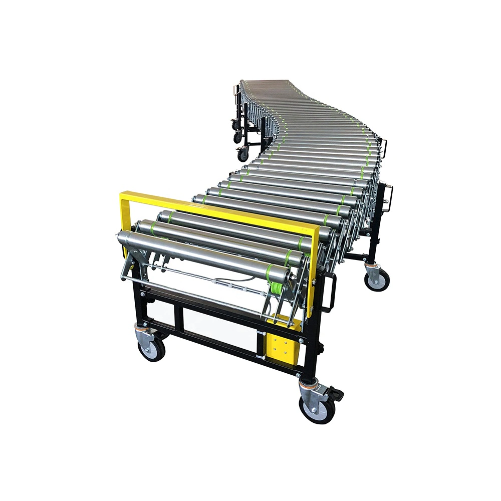Customized Telescopic Expandable Flexible Conveyor Roller Adjustable Conveyor