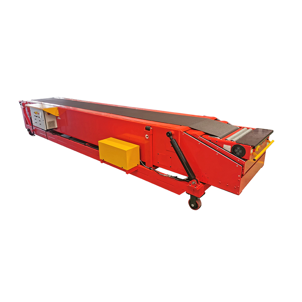 Industrial loading belt conveyor Loading unloading belt conveyor Telescopic belt conveyor for truck loading