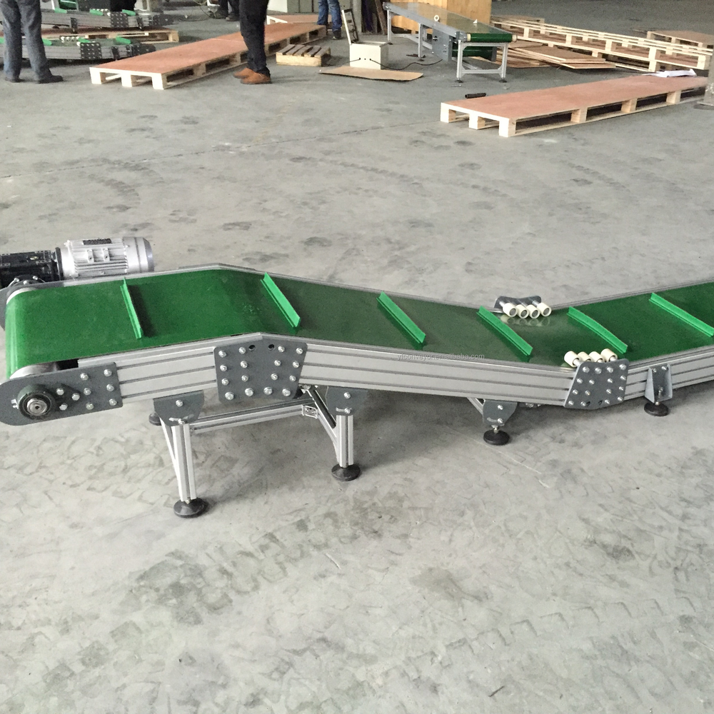 Mini Aluminum PVC belt conveyor  Belt Conveyor Assembly Line