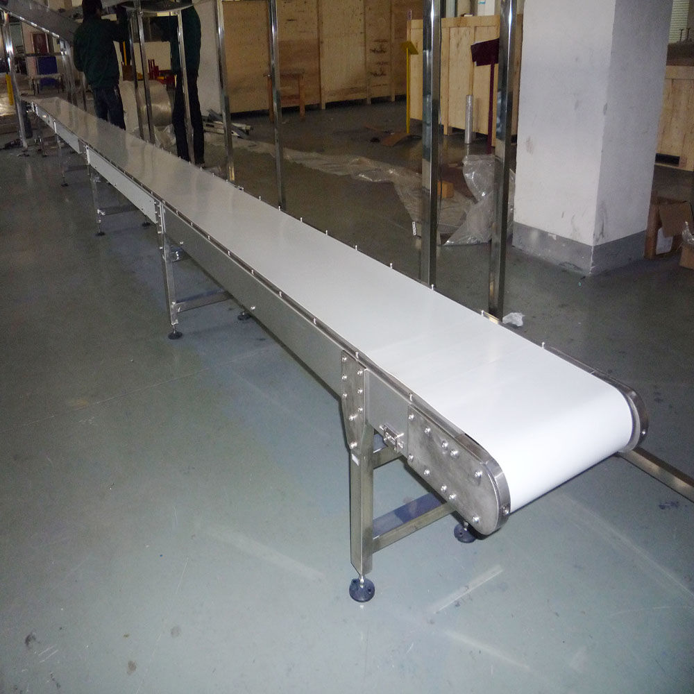 Stainless steel 304 belt conveyor for transport candies