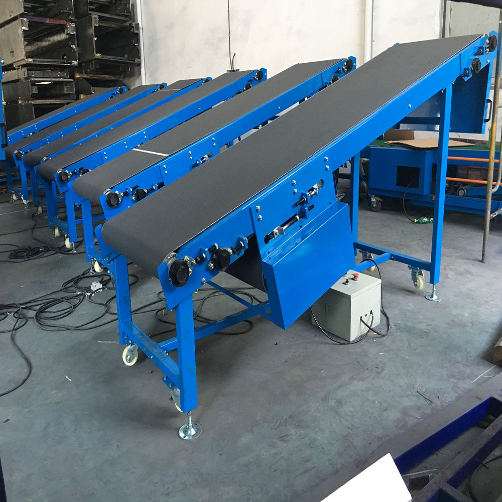 high quality portable inclined belt conveyor