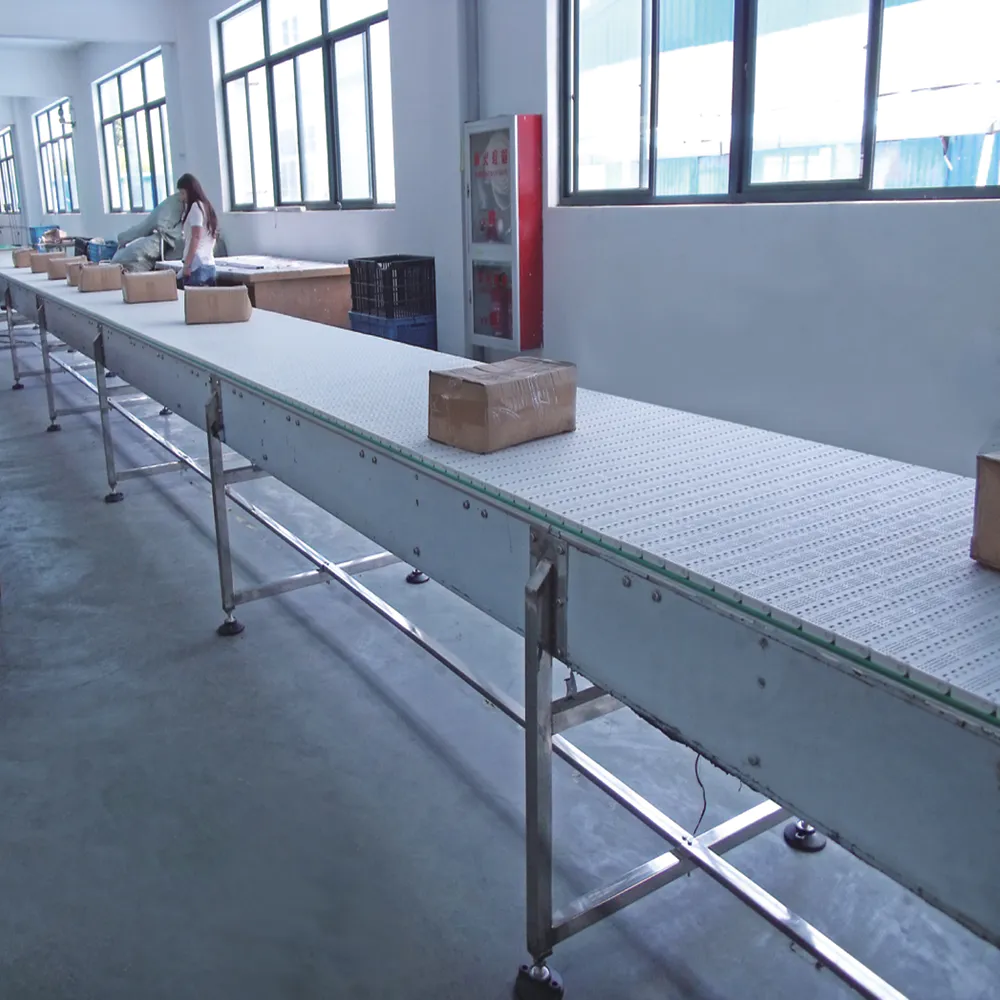 PP modular belt conveyor for eggs small modular conveyor belt