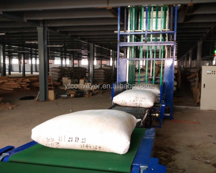 continuous lifting conveyor for vertical transportation vertical lifting conveyor