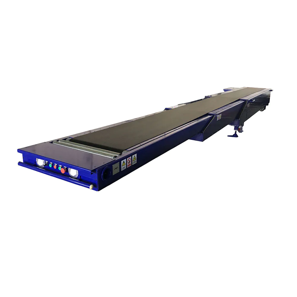 Parcel express automatic loading and unloading conveyor system