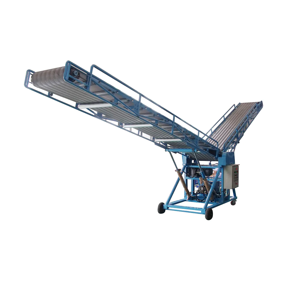 Popular design double-wing loading conveyor double-wing belt conveyor
