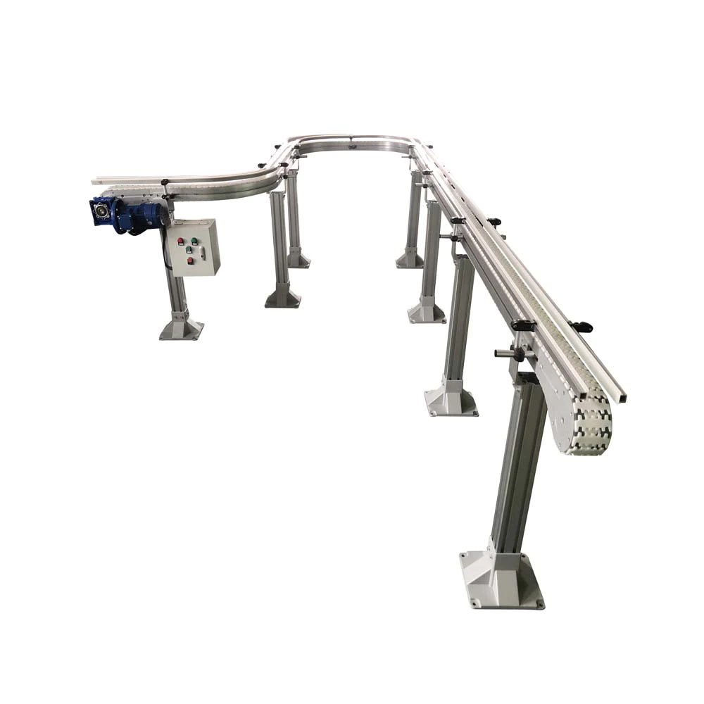 Plastic chain conveyor belt / top chain conveyor for Beverage Manufacture