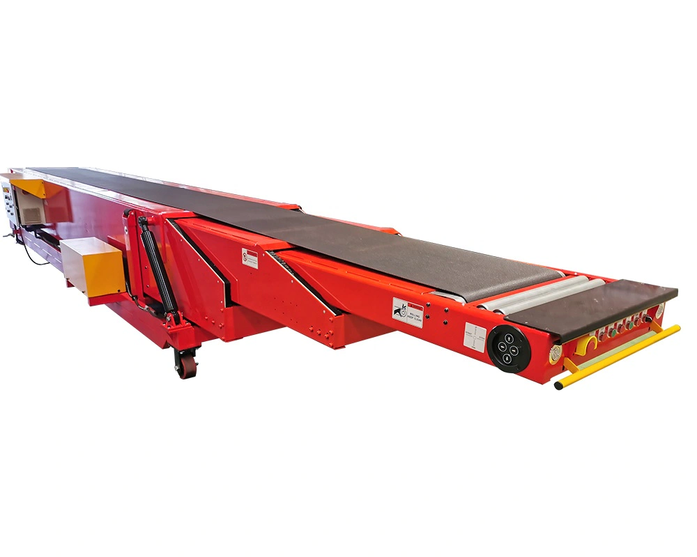 Professional manufacture cheap system 3 stages mobile telescopic belt conveyor