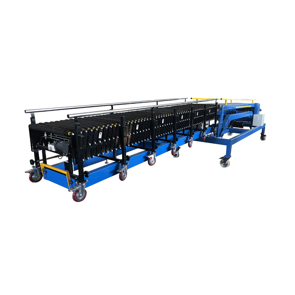 Made in China mobile truck loading flexible conveyor