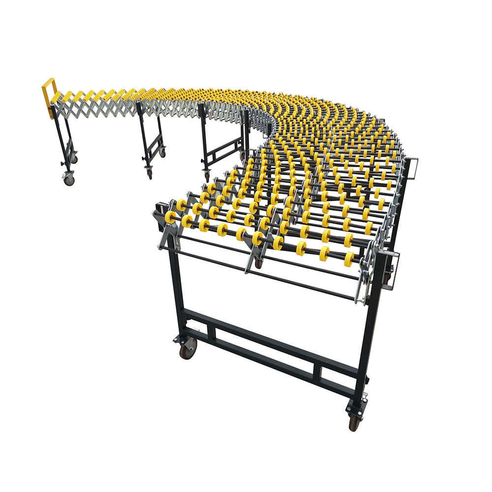 Hot sale high quality gravity flexible expandable unloading conveyor