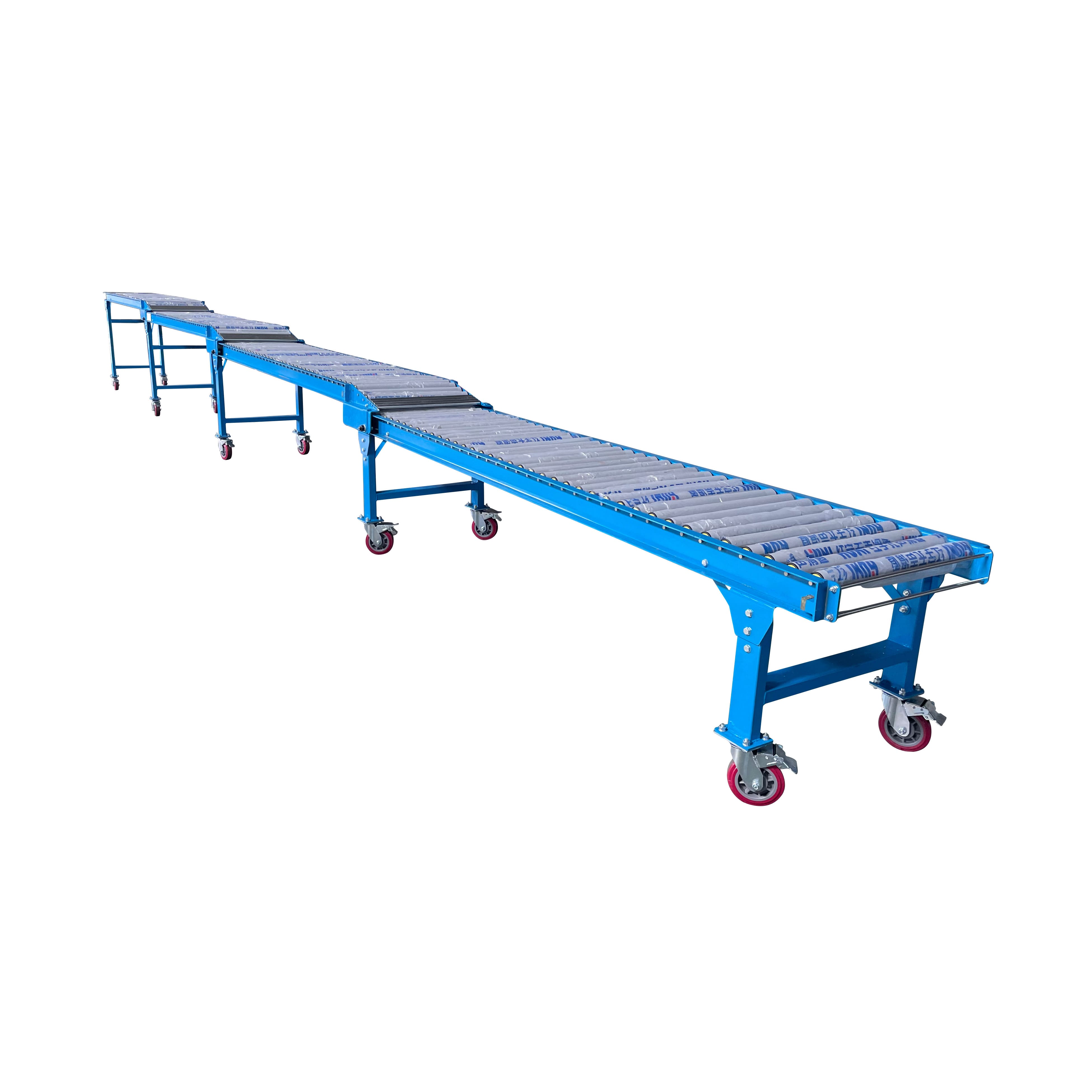 Roll-to-Roll-Driven Roller Conveyors