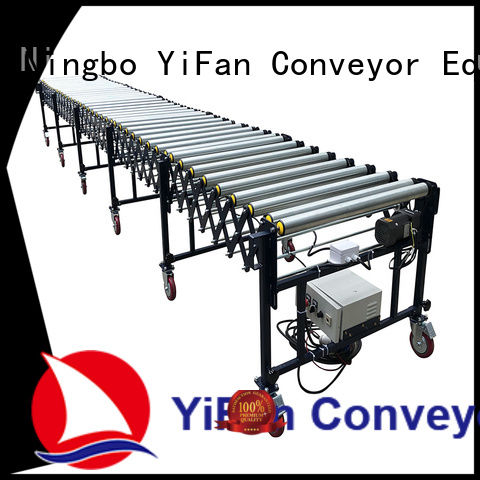 YiFan belt flexible gravity conveyor trader for harbor