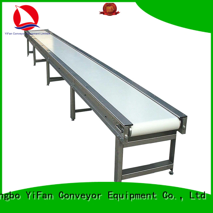YiFan 2019 new designed belt conveyor with bottom price for food industry