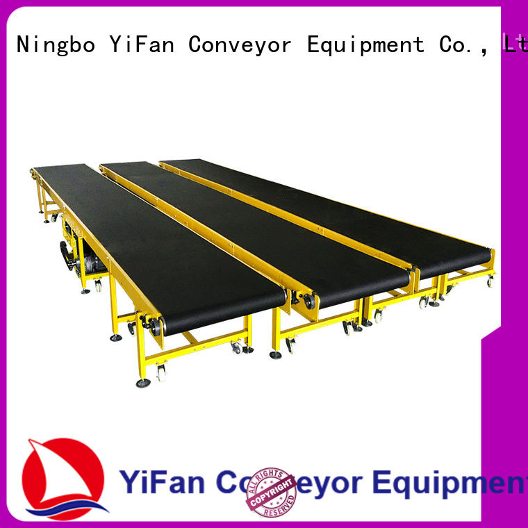 YiFan light magnetic belt conveyor manufacturers for logistics filed
