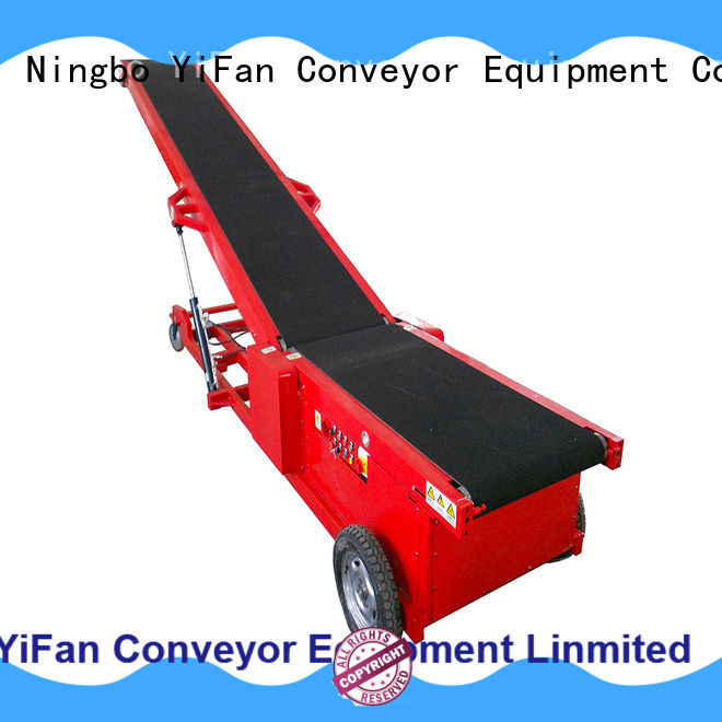 YiFan portable truck unloading conveyor chinese manufacturer for warehouse