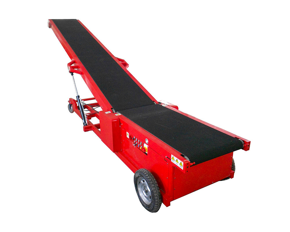Automatic Electric Mobile Container Loading Conveyor System｜TLC-W800