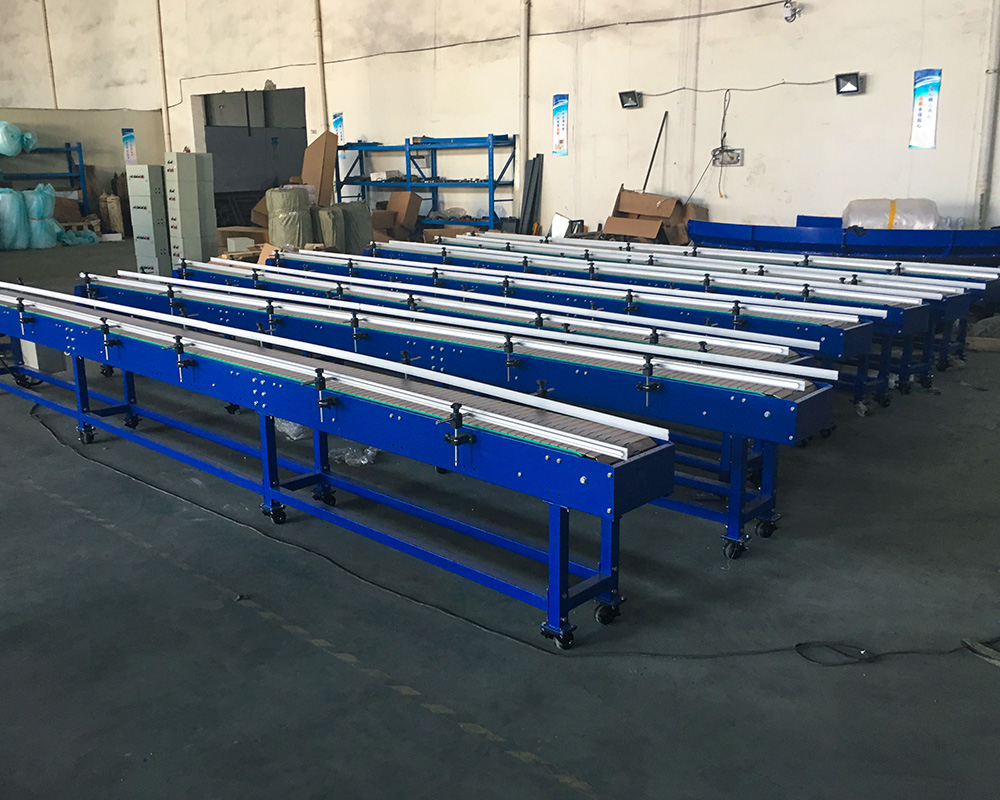 YiFan shop slat conveyor with favorable price for printing industry-1