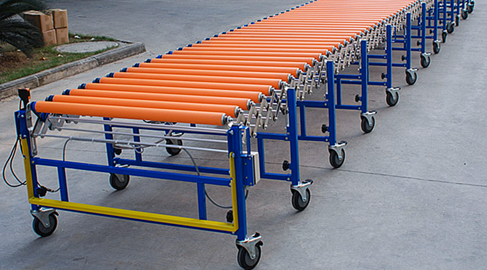 Flexible Powered Roller Conveyor V Belt Conveyor Yifan Conveyor 3549