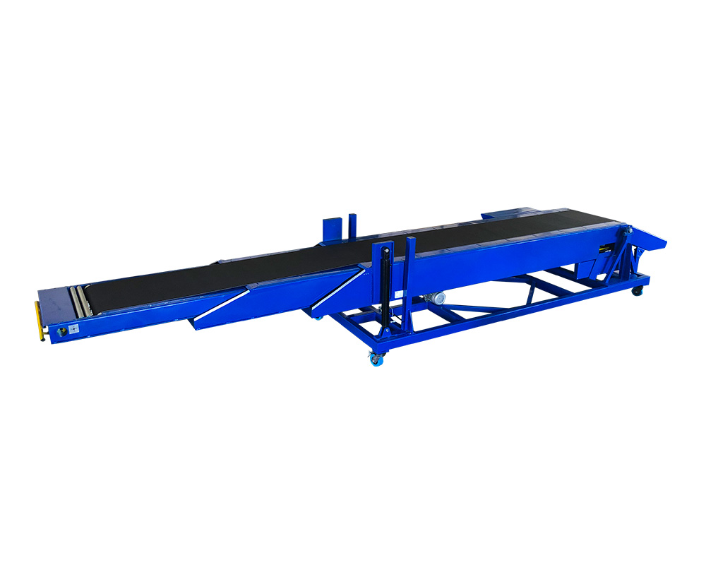 Extendable/telescopic Belt Conveyor With Drop Nose Lift Up And Down ...