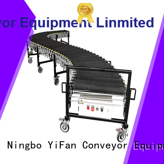 YiFan hot sale powered flexible conveyor manufacturer for dock