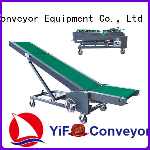 Professional loading unloading conveyor system 20ft China supplier for dock