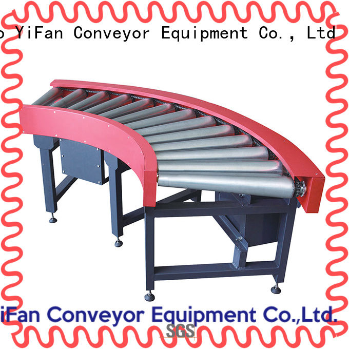 YiFan steel roller conveyor suppliers for carton transfer