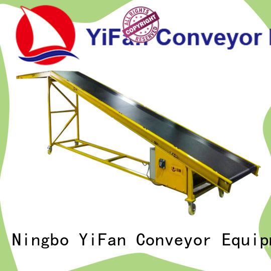 YiFan system truck loading belt conveyor China supplier for warehouse