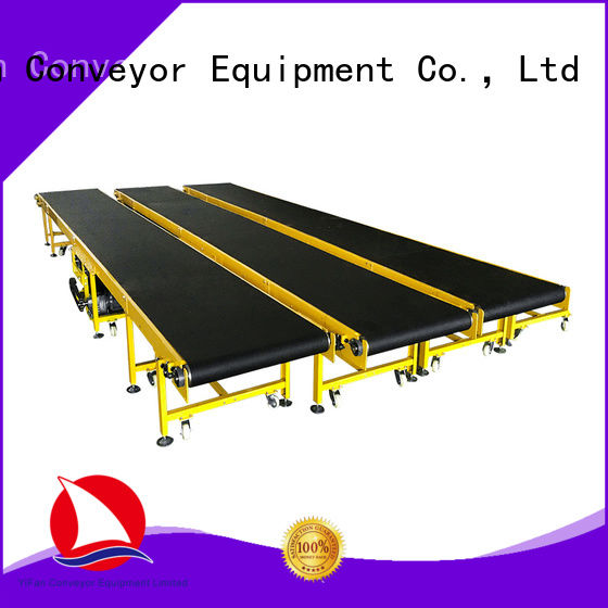 YiFan aluminum rubber conveyor belt manufacturers purchase online for logistics filed