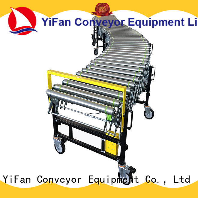 YiFan low cost flexible roller conveyor systems factory for warehouse