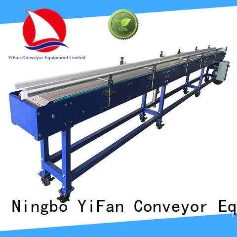 YiFan modular slat conveyor for food industry