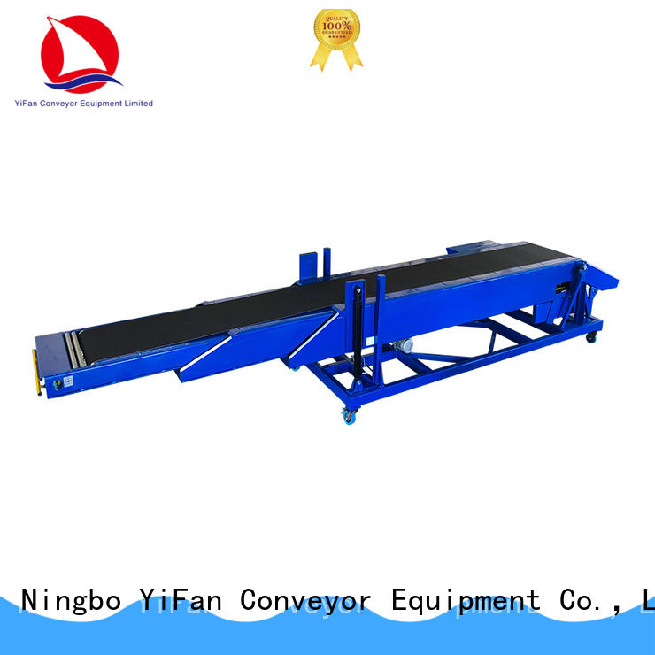 YiFan loading conveyor belt system competitive price for storehouse