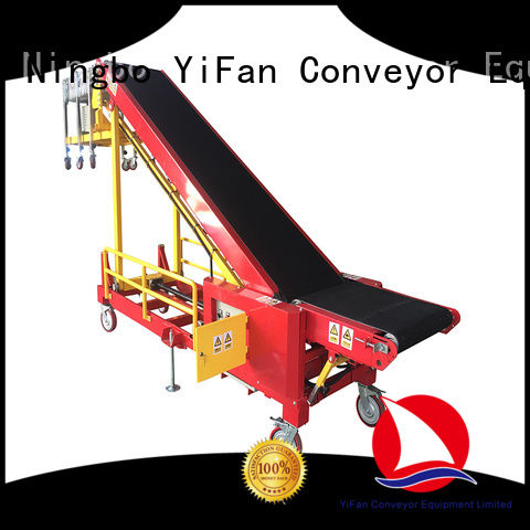 YiFan van truck unloading conveyor China supplier for factory