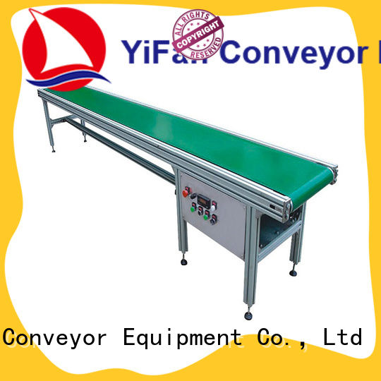 YiFan plastic belt conveyor manufacturer with bottom price for packaging machine