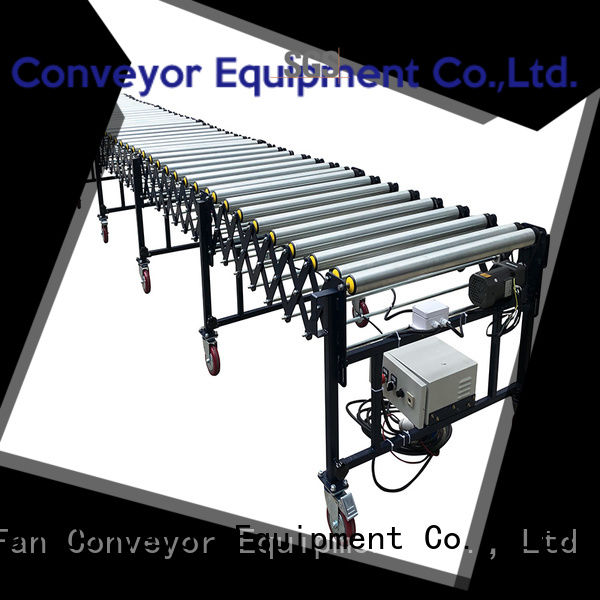 YiFan coated flexible gravity conveyor from China for harbor