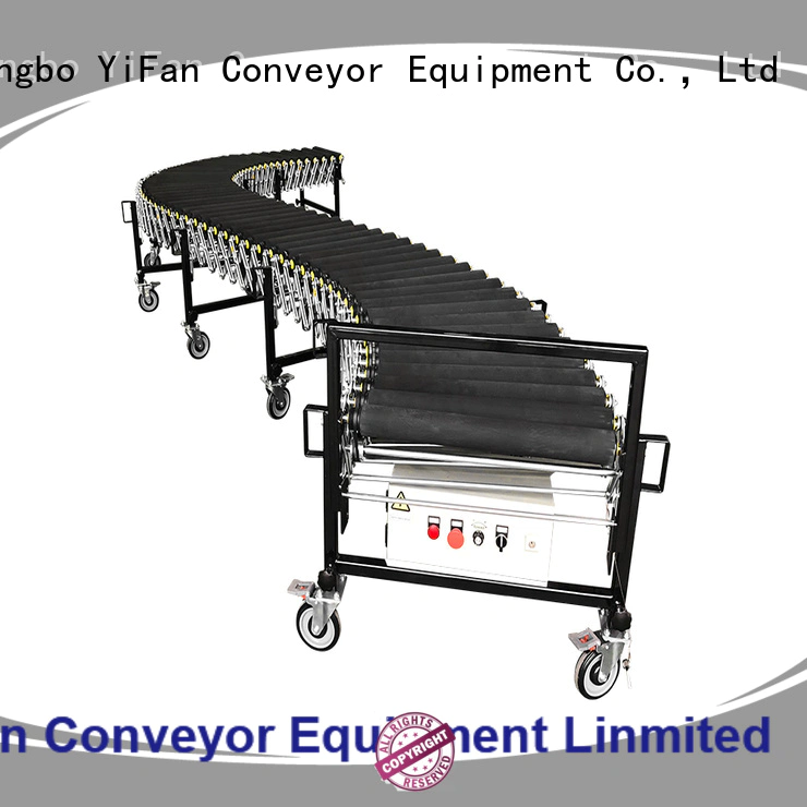 YiFan powered flexible gravity conveyor factory for workshop
