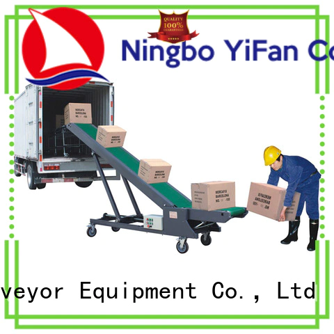 YiFan Professional truck loading conveyor systems online for dock