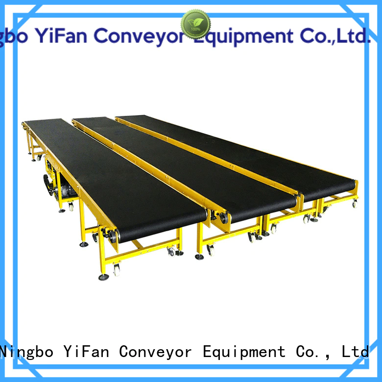 YiFan curve roller belt conveyor manufacturers for packaging machine