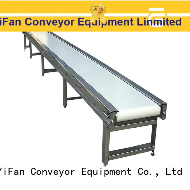 YiFan light belt conveyor system for daily chemical industry