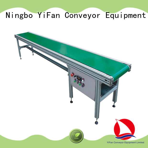 YiFan 2019 new designed belt conveyor manufacturer purchase online for packaging machine