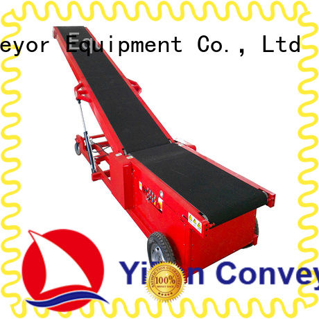 YiFan foldable truck unloader conveyor chinese manufacturer for factory