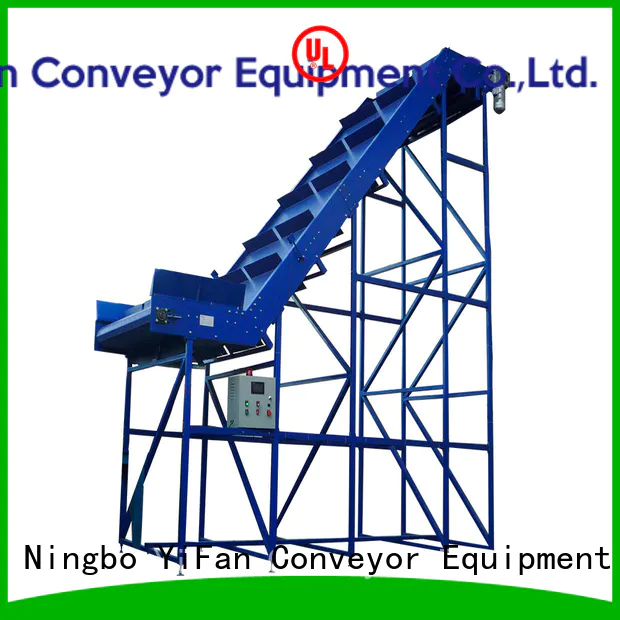 YiFan 2019 new designed industrial conveyor belt manufacturers for logistics filed