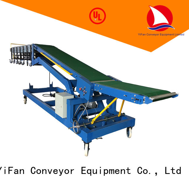 YiFan foldable loading conveyor China supplier for factory