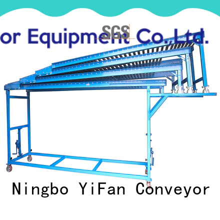 YiFan factory price gravity roller conveyor manufacturers export worldwide for harbor