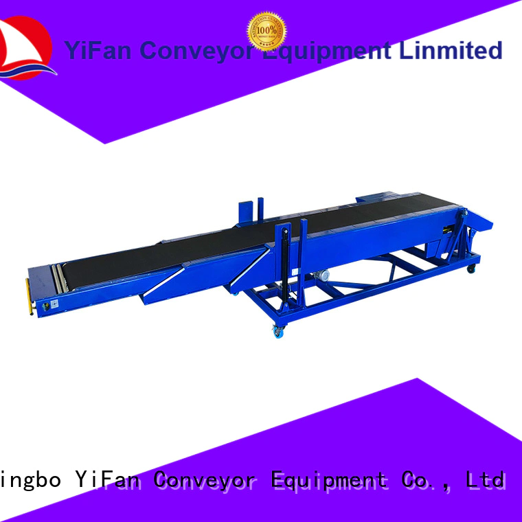 YiFan excellent quality telescopic belt conveyors widely use for harbor