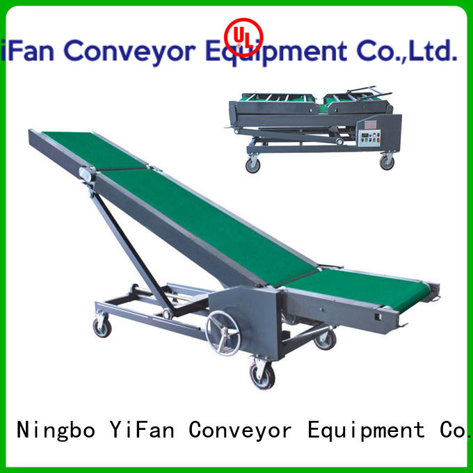 YiFan automatic trailer truck loading conveyors online for factory