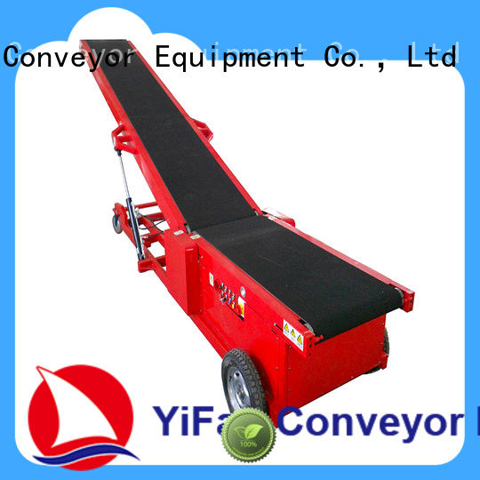 YiFan van conveyor systems manufacturers company for factory