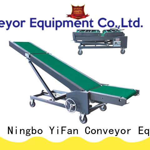 YiFan van truck loading belt conveyor manufacturer for factory