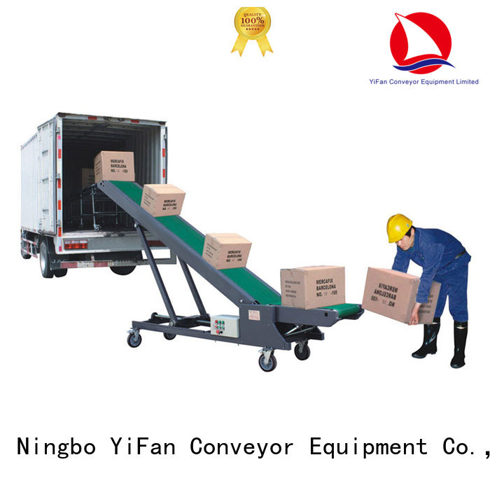 2019 new loading unloading conveyor system system manufacturer for warehouse